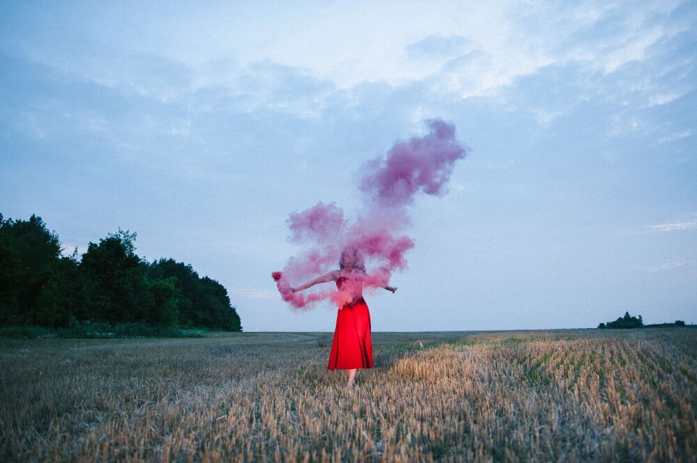 In Red