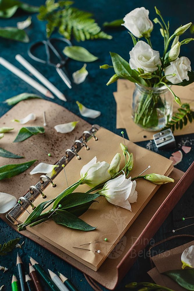 Painting flowers