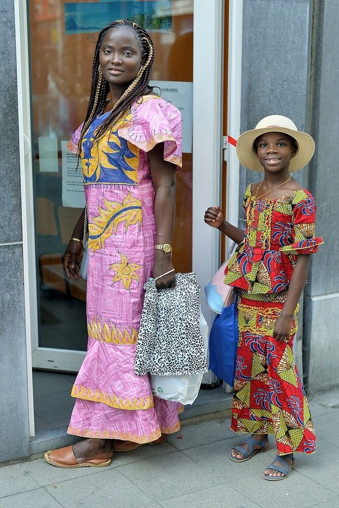 Multicultural portraits.
