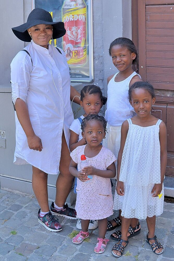 Multicultural portraits.