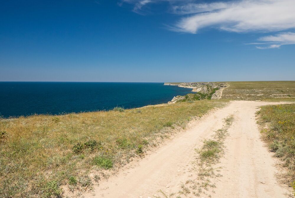 Западный берег Крыма.