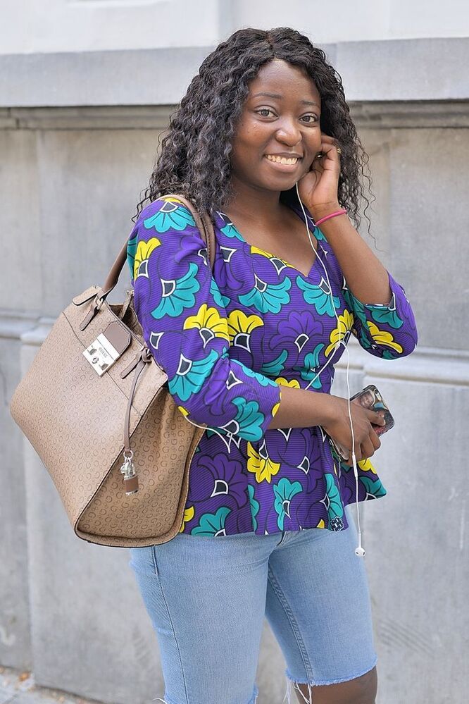 The African district in Antwerp(Belgium).