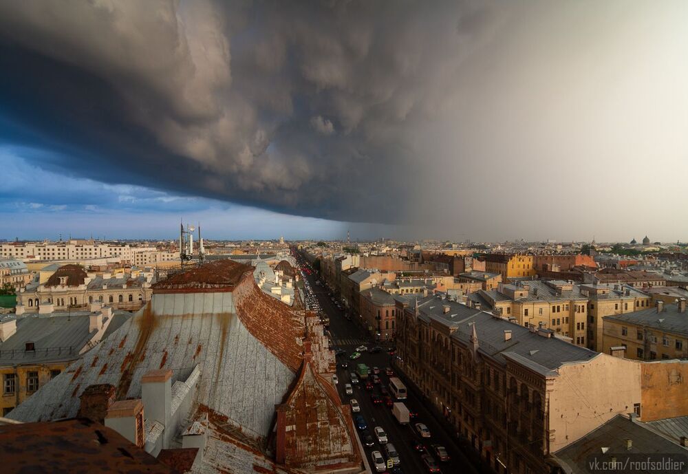 В эпицентре ливня