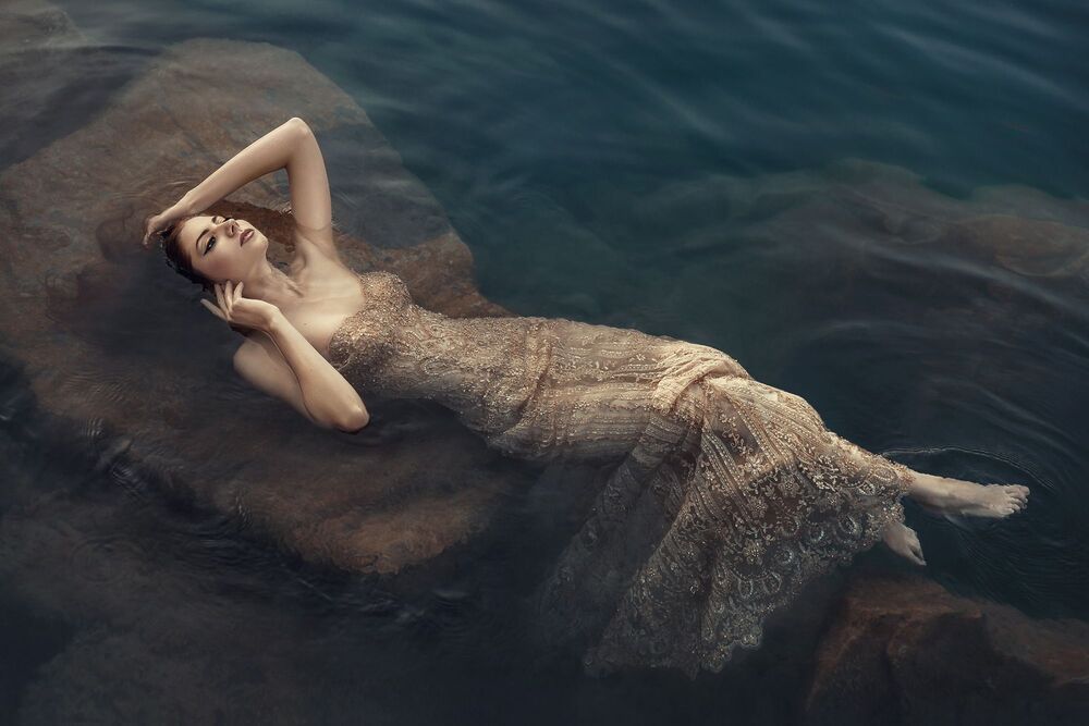 In the dark waters