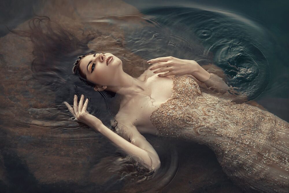 In the dark waters