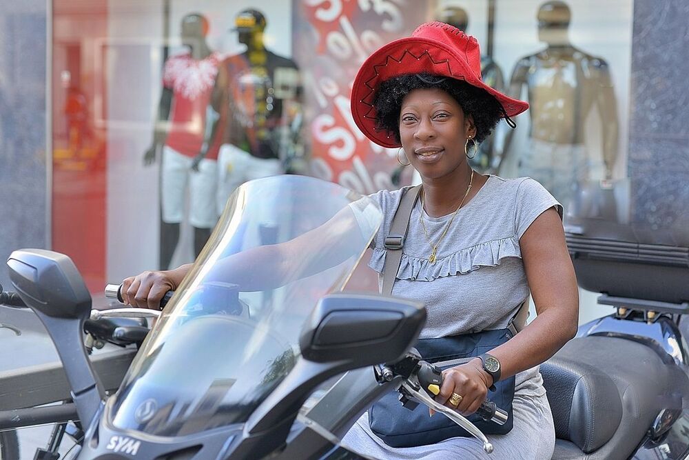 The red hat.