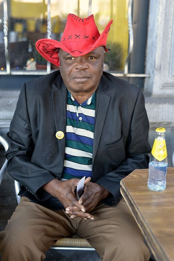The red hat.