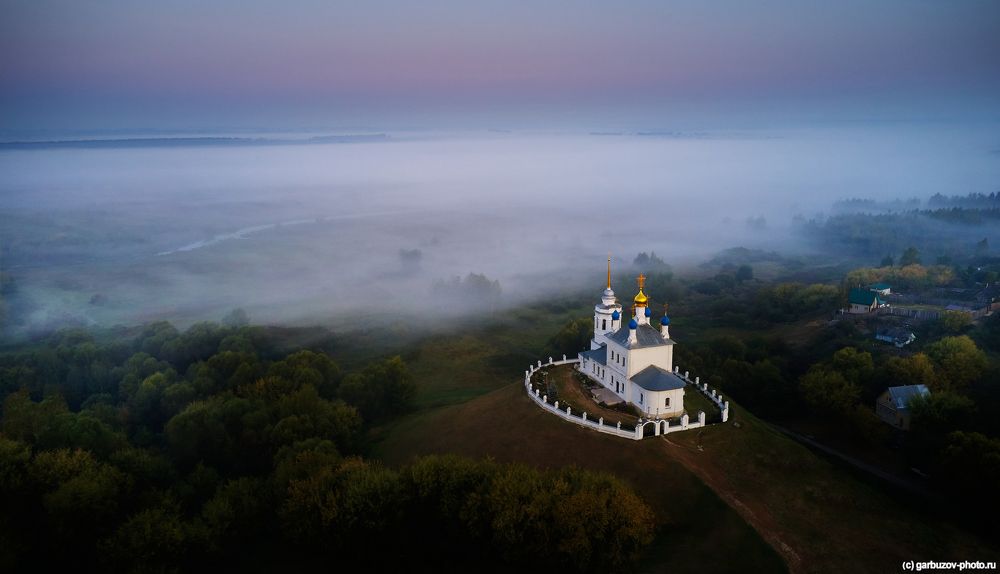 Туманное утро в Епифани