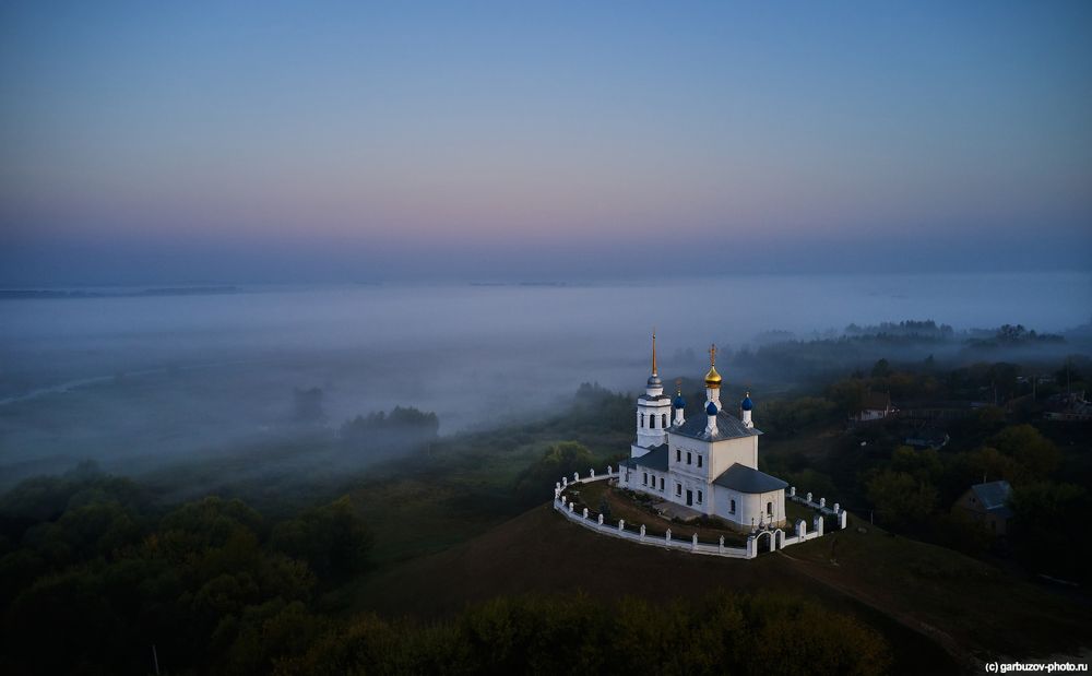 Туманное утро в Епифани