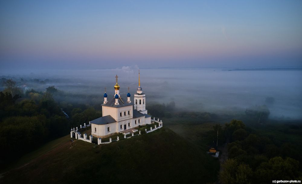 Туманное утро в Епифани