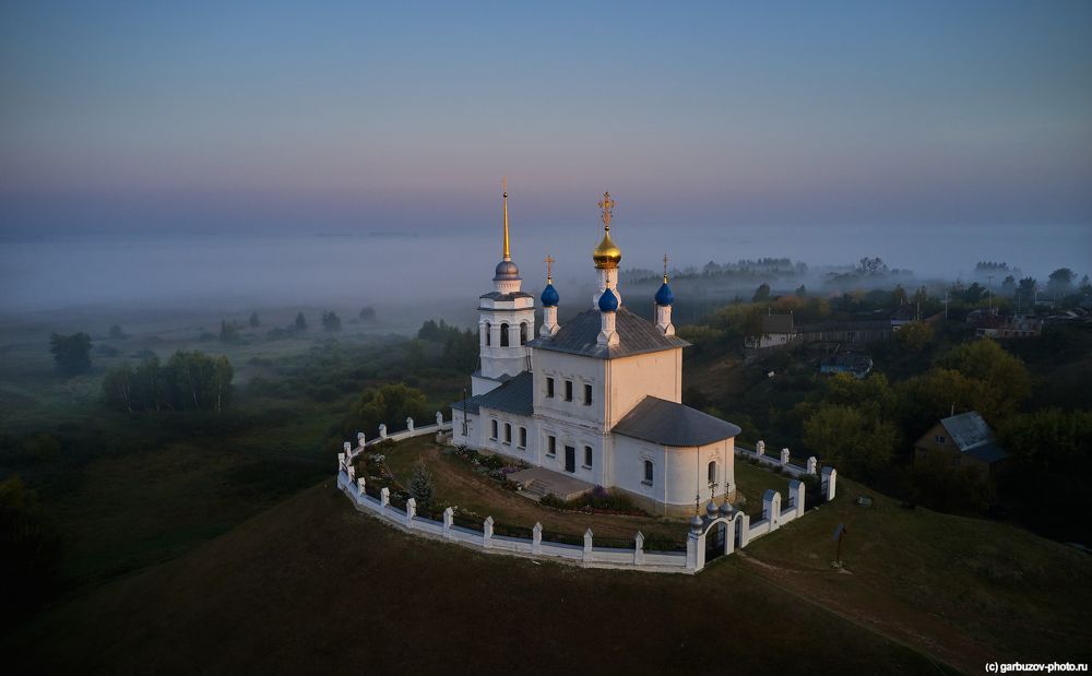 Туманное утро в Епифани