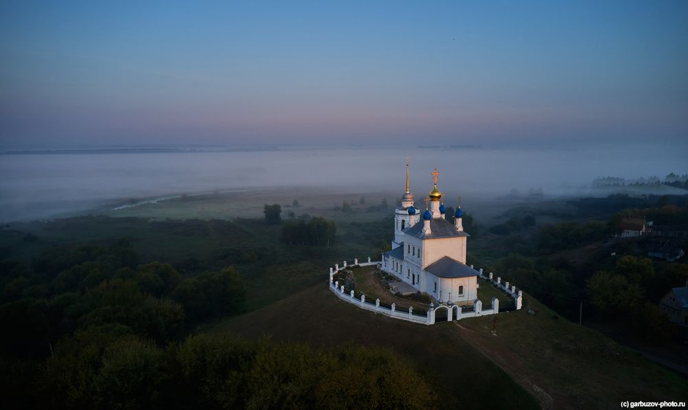 Туманное утро в Епифани