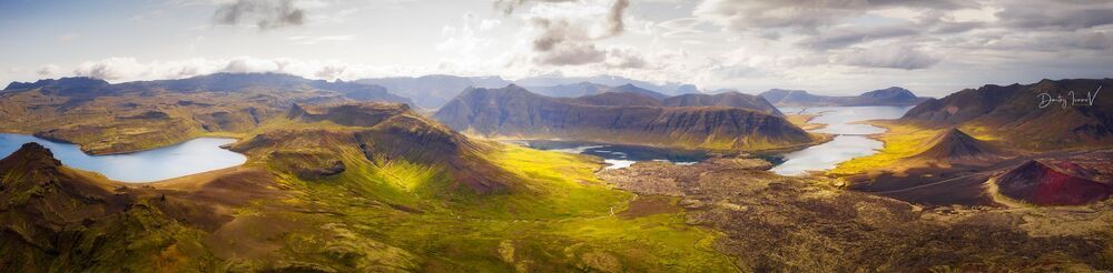 Selvallavatn lake 4K Pano