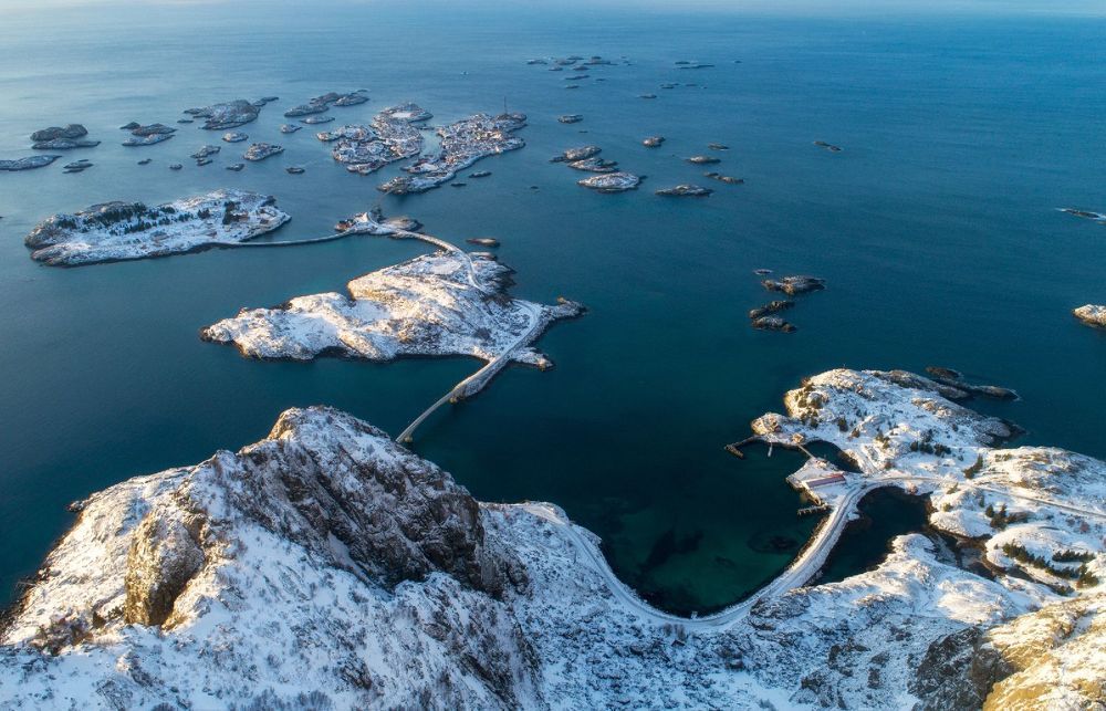 Bird's Eye View Of Norway