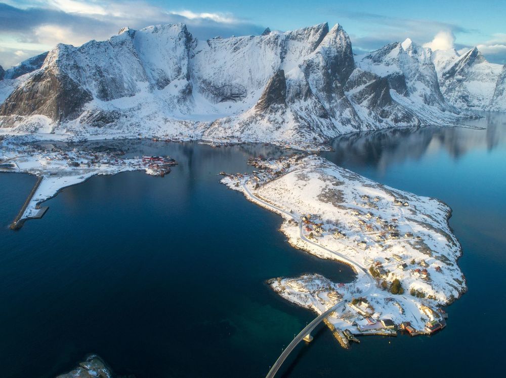 Bird's Eye View Of Norway