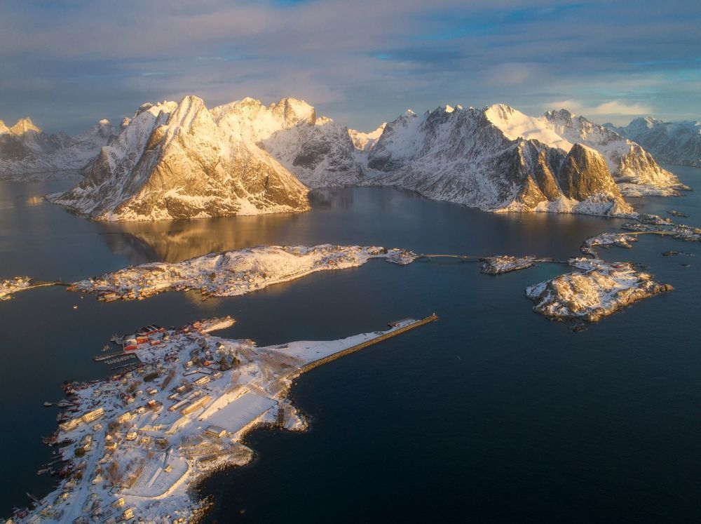 Bird's Eye View Of Norway