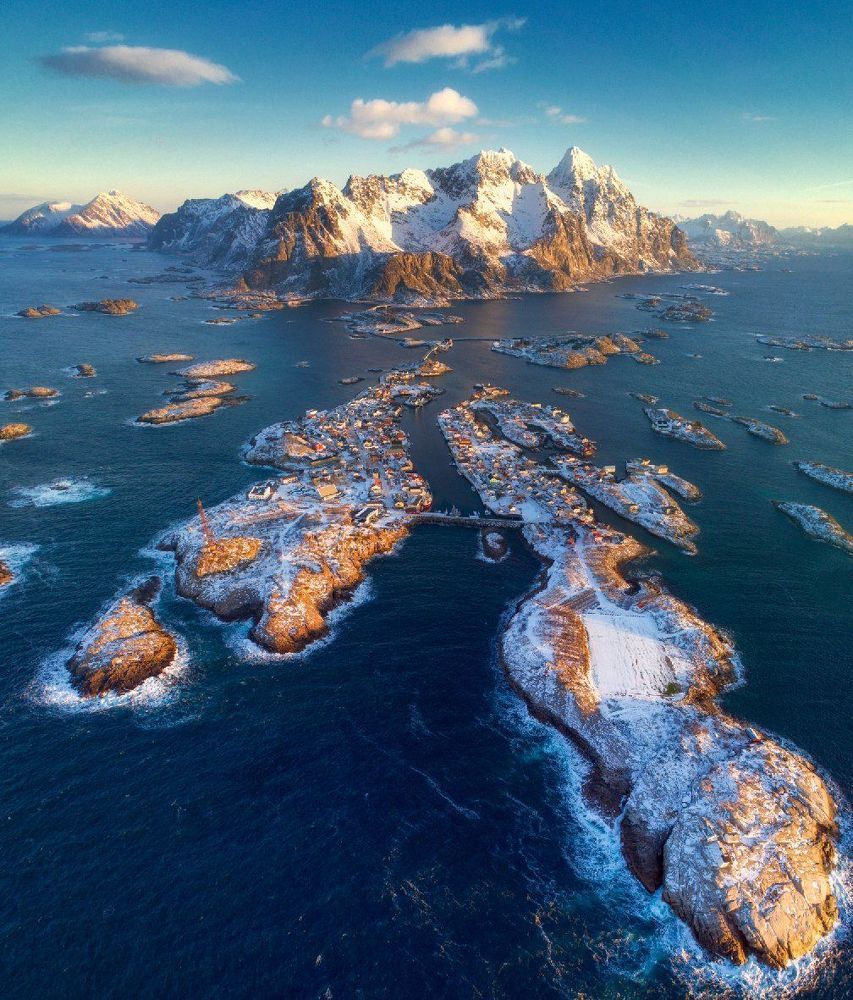 Bird's Eye View Of Norway