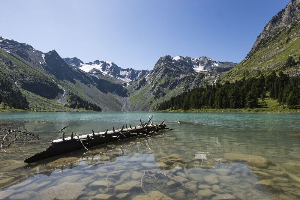 У воды