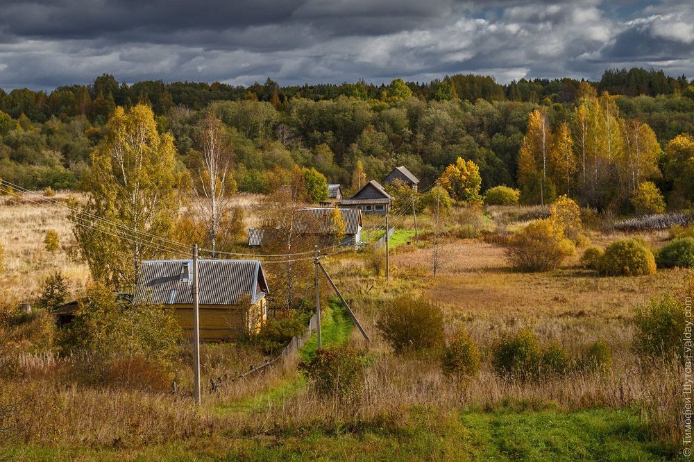 Деревенские осенние мотивы