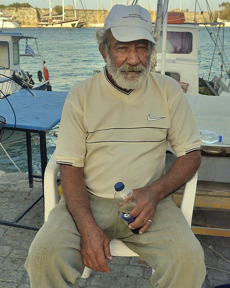 People of the Greek islands Dodekansesos.