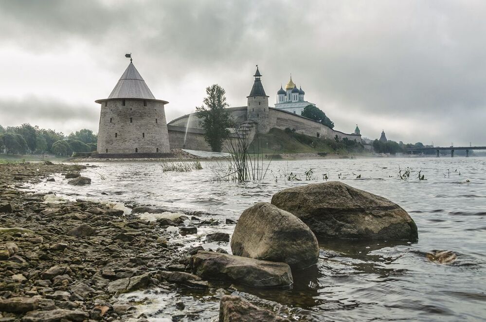 Сентябрь в Пскове