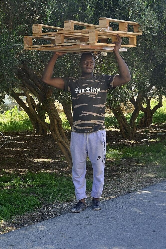 Migrants on the island Kos(Greece).
