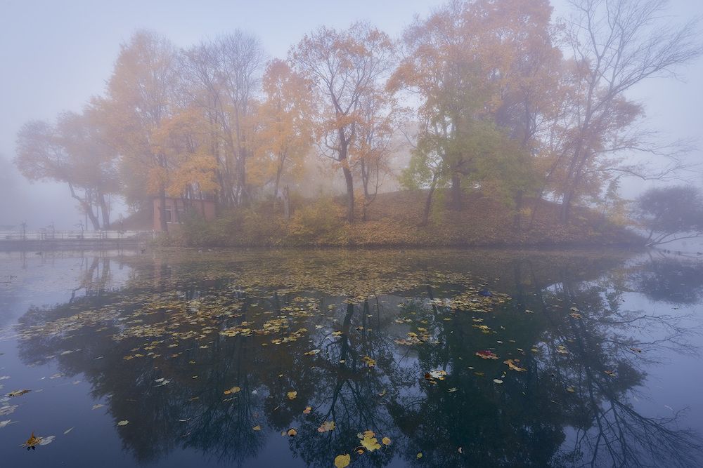 Осенью в парке...