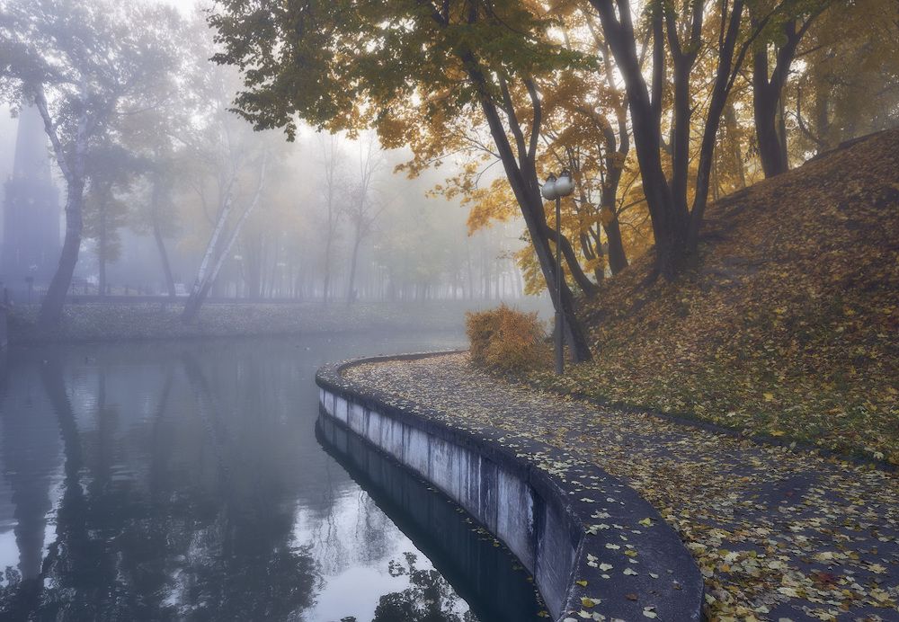 Осенью в парке...