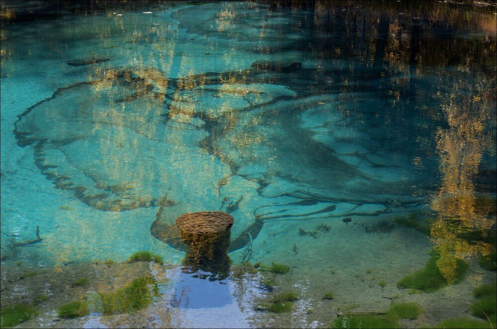 Произведение гейзерного озера