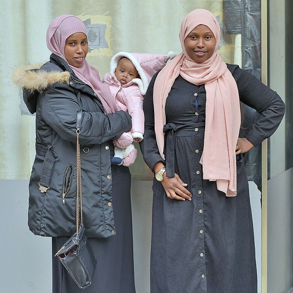 Somali women with baby.