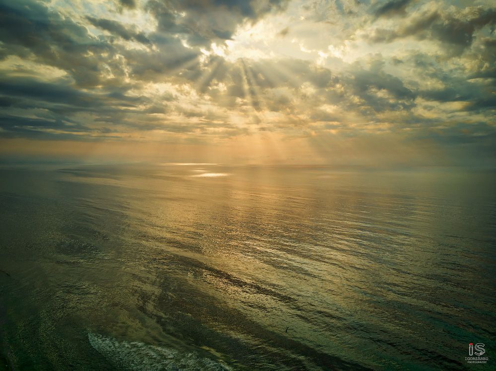 Black sea sunrise