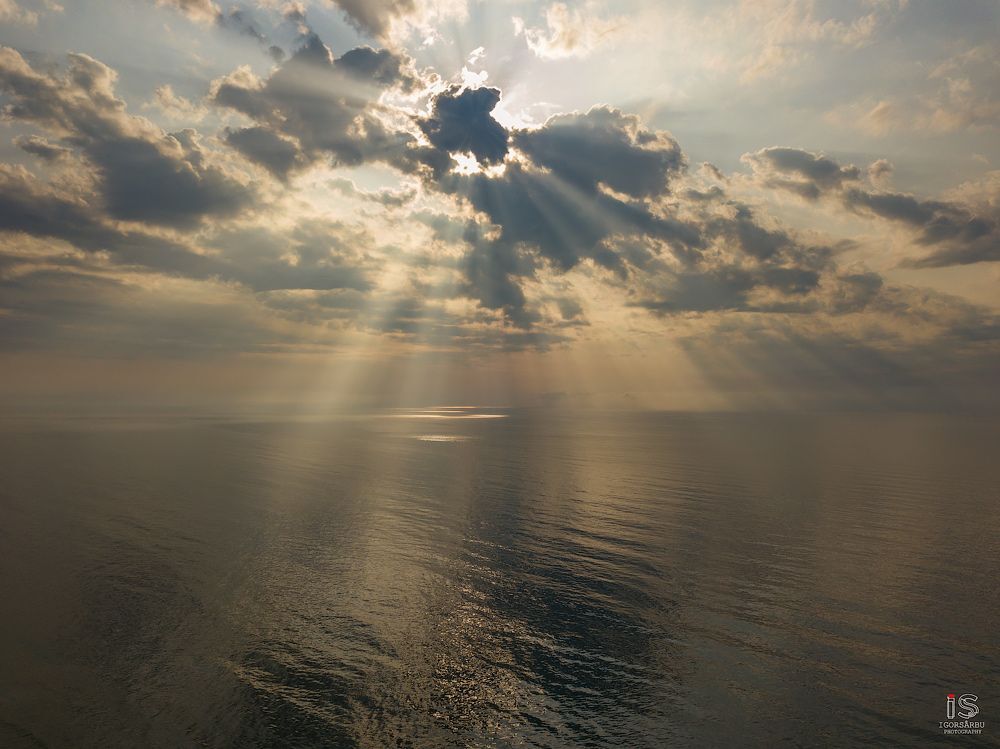 Black sea sunrise