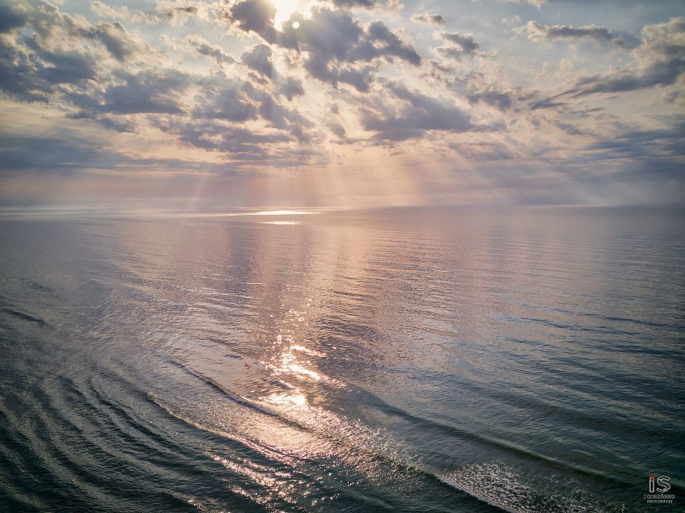 Black sea sunrise