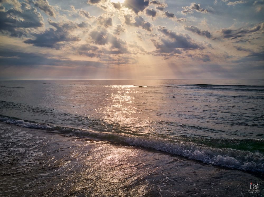 Black sea sunrise