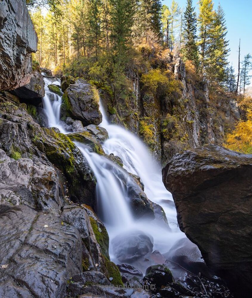 Алтай. Водопад "Нижний Карасу"