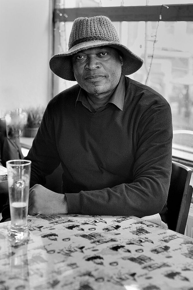 In a African pub in the city Li&egrave;ge(Belgium).