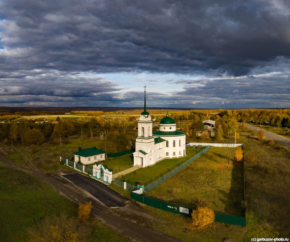 Церковь Илии Пророка. Тульская область, Одоевский район, с. Жемчужниково