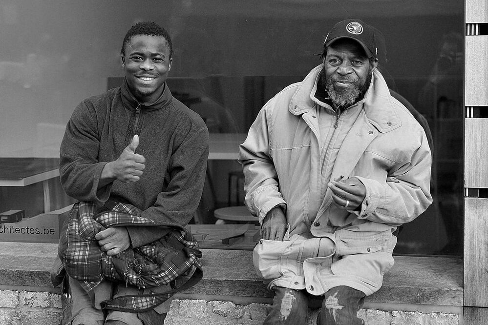 The African people of Li&egrave;ge(Belgium).