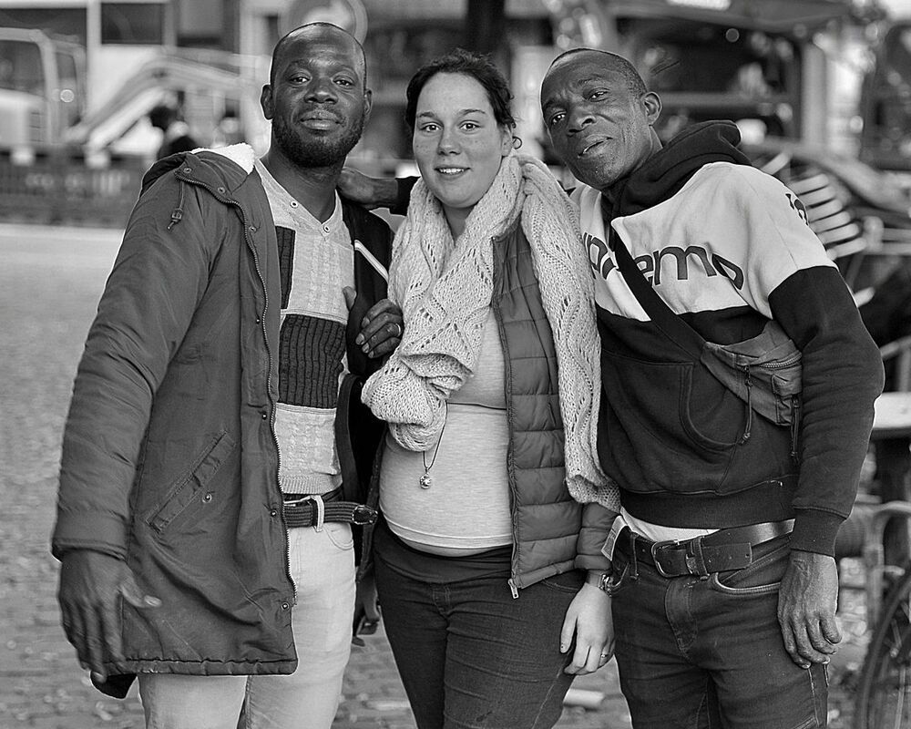 The African people of Li&egrave;ge(Belgium).