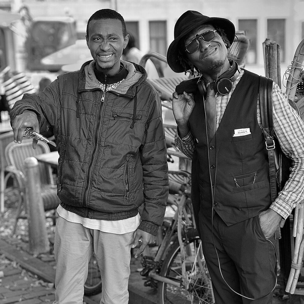 The African people of Li&egrave;ge(Belgium).