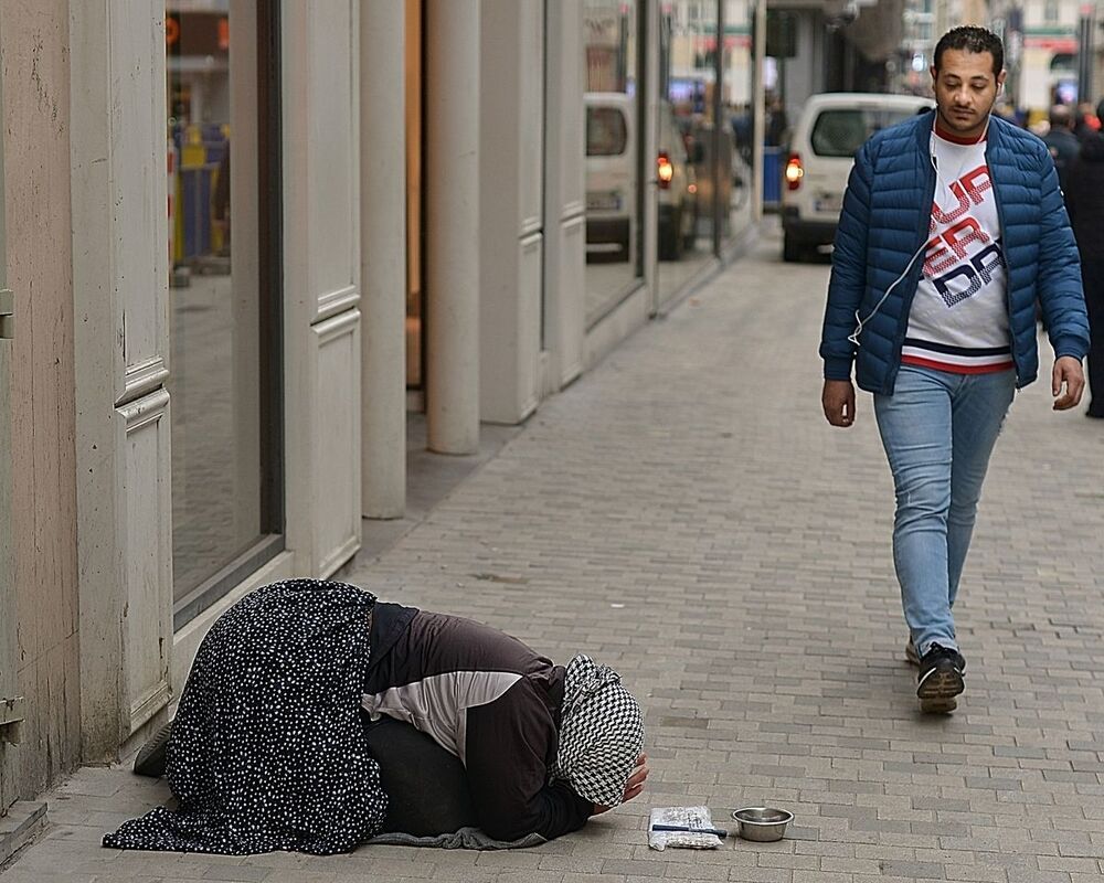 In the streets of Brussels(Belgium).