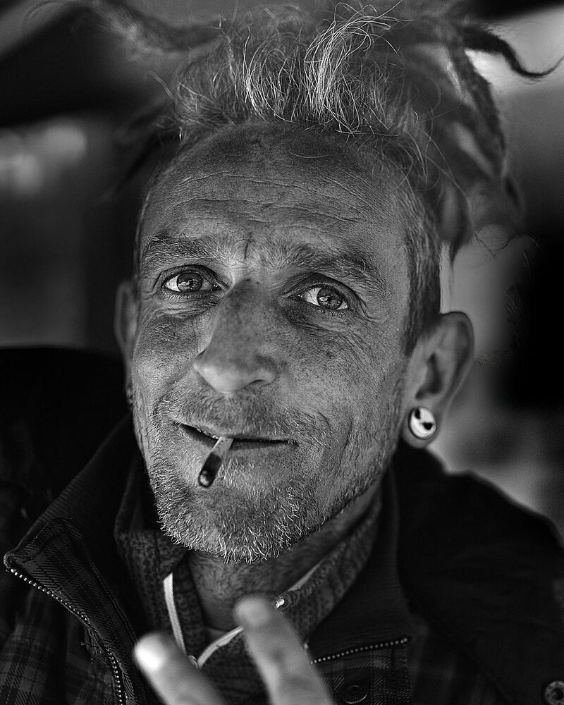 Street portraits(Li&egrave;ge-Belgium).