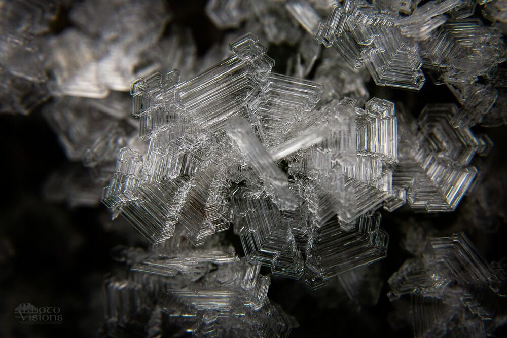 Winter magic in macro world