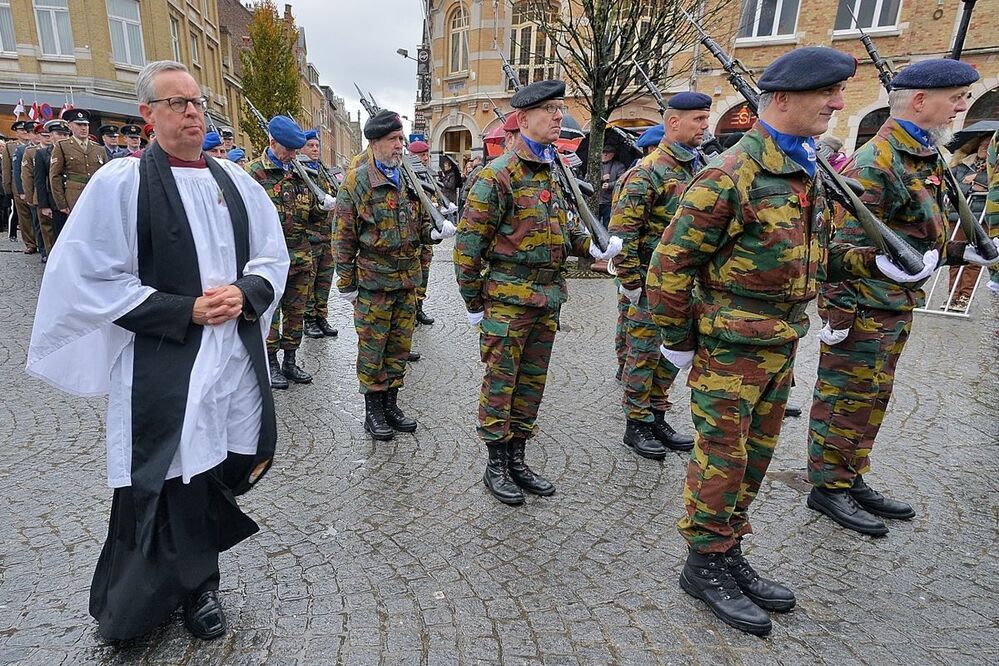 War memorial in Ypres(Belgium).