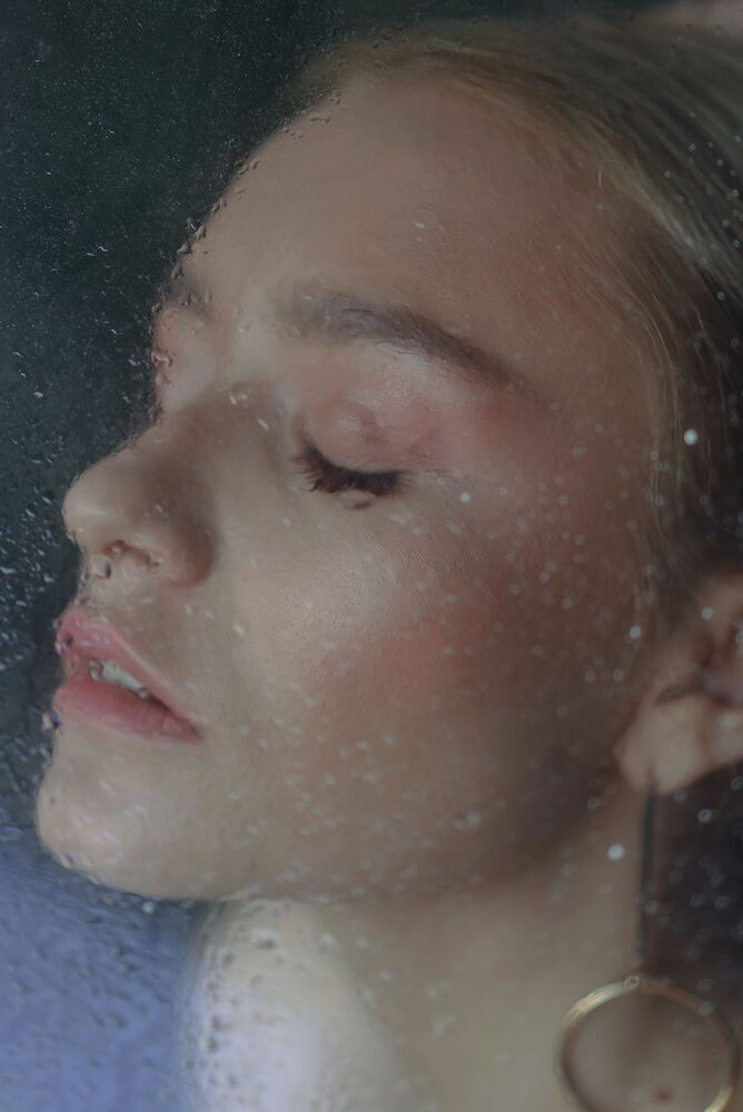 Water on the window