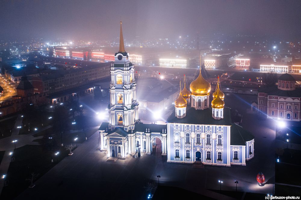Туман в Тульском Кремле