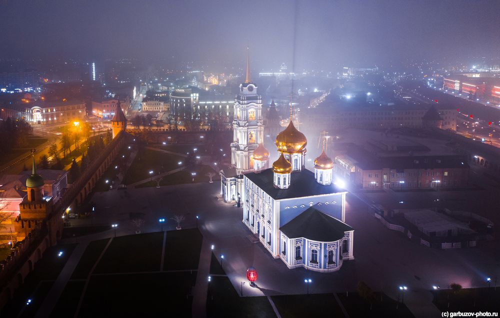 Туман в Тульском Кремле
