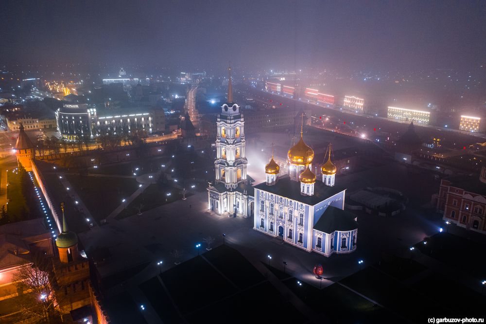 Туман в Тульском Кремле