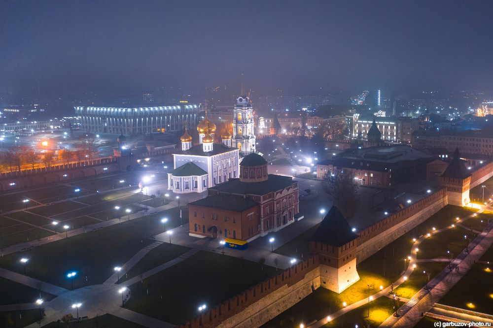 Туман в Тульском Кремле