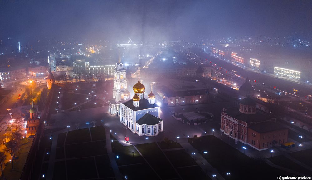 Туман в Тульском Кремле